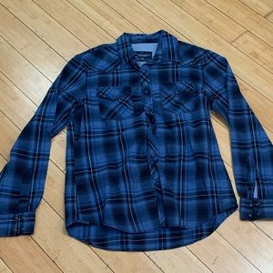 Blue Checkered Button Down